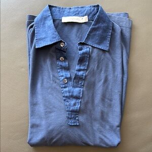 Ermenegildo Zegna Collared Button-Up Shirt-L